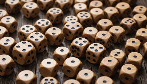 Dés en bois : trouvez le parfait pour vos jeux